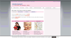 Desktop Screenshot of cherche-nounou.fr